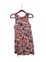 Vintage Judy Lynn Girl&#39;s 8 Fruit &amp; Floral Summer Print Sleeveless Dress ... - £31.38 GBP