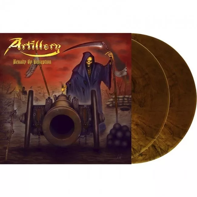 ARTILLERY PENALTY BY PERCEPTION MARBLE 2LP 200 COPIES NUMBERED - $82.17