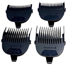 4 Remington Replacement Clipper Guide Comb Guard 2.5mm 3.0mm 9.0mm 12mm - £37.49 GBP