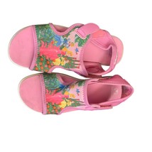 Disney Store Girls Size 2 3 Pink Sandals Princesses Belle Cinderella Aurora - $23.75