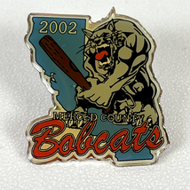 Vintage Merced County Bobcats Pin 2002 Baseball California - $11.39