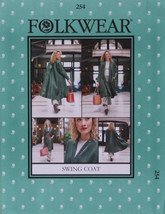 Folkwear Swing Coat #254 Sewing Pattern Only folkwear254 - £18.86 GBP