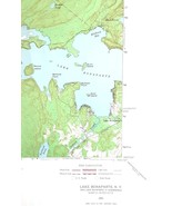 Lake Bonaparte, New York 1951 Vintage USGS Topo Map 7.5 Quadrangle Topog... - £20.53 GBP