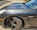 2010 2013 Porsche Panamera OEM Complete Left Fender Carbon Gray Metallic  - £632.52 GBP
