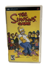 The Simpsons Game   SONY PSP 2007  No Manual Case &amp; Game - £22.33 GBP