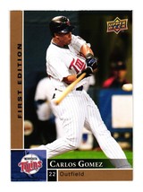 2009 Upper Deck #226 Carlos Gomez Minnesota Twins - £3.16 GBP