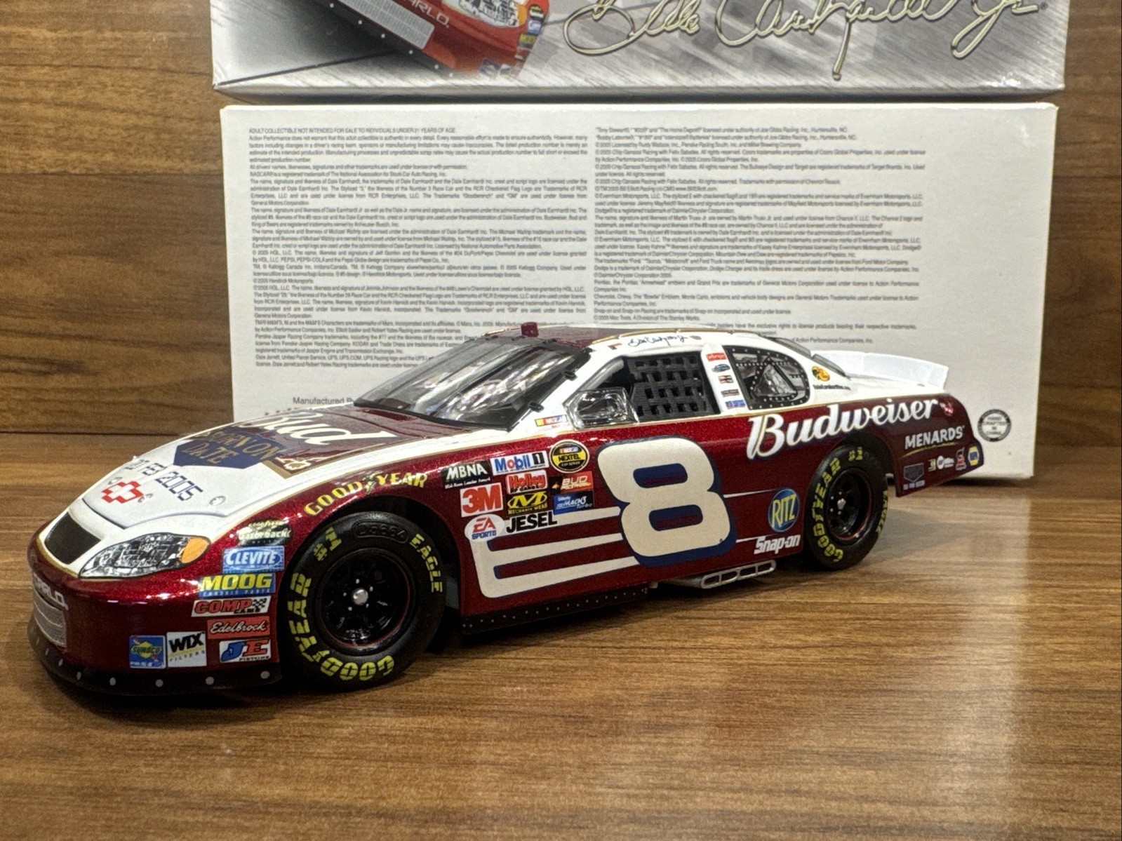 DALE EARNHARDT JR #8 BORN ON DATE FEB 17 2005 BANK AT DATONA # 109097 1 OF 900 Item image 4