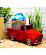 Vintage Red Pickup Truck Hauling Road Trip Route 66 Decal Coasters Figur... - €23,12 EUR