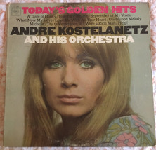 * Today&#39;s Golden Hits Andre Kostelanetz and his Orchestra  33RPM - £2.74 GBP