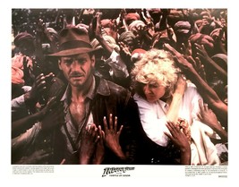 &quot;Indiana Jones And The Temple Of Doom&quot; 11x14 Lobby Card Welcomed Capshaw Ford - £33.93 GBP