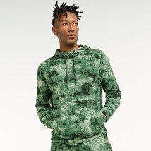 FLX Hoodie Sweatshirt Synergy Fleece Mens Size Large Middle Pocket Green... - $34.28
