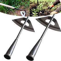 HRADHOL All-Steel Hardened Hollow Hoe,Garden Hoes for Weeding,Hollow Hoe for Gar - £20.35 GBP