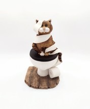 Comic and Curious Cats All Tied Up Figurine Border Fine Arts 2002 Vintag... - £19.02 GBP