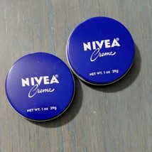 2X NIVEA CREAM Creme for Face, Body &amp; Hands moisturiser dry skin - 150ML TIN US - £9.37 GBP