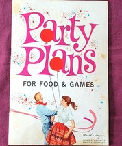 Party Plans For Food &amp; Games Swift &amp; Company Cookbook 1962 80+ Recipes V... - $5.93