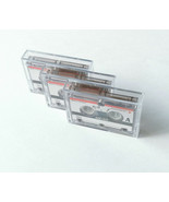 3x  MC-60 MC60 Microcassette Blank Cassette Tape Disc 60 min 3 pcs Tapes - $17.62 CAD