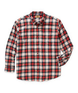 Foundry Men&#39;s Big &amp; Tall Long Sleeve Flannel Shirt LARGE TALL Oak Tartan... - $24.91