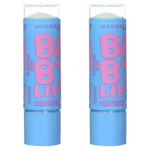 (2 Pack) Maybelline Baby Lips Moisturizing Lip Balm Quenched SPF 20 - £5.89 GBP
