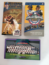 Lot of 3 Diamondbacks VHS, 1999 Highlights, 2001 World Series, World Champions - £7.82 GBP