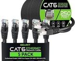 GearIT 5Pack 35ft Cat6 Ethernet Cable &amp; 250ft Cat6 Cable - $244.99