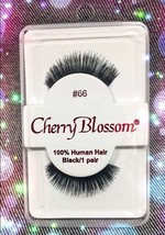 CHERRY BLOSSOM EYELASHES STYLE #66 -100% Human Hair CHOOSE from VERIETY ... - $1.89+