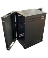 WM3019-24-02D WALL ENCLOSURE, FRONT/REAR ACCESS, 45&quot;H X 21&quot;W X 31&quot;D, 20U... - $1,007.00