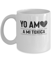 Coffee Mug Funny Yo Am Heart A Me Toxica  - £11.92 GBP
