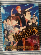 Haikyu!! Animated Anime Animation Complete Series 1-4 + 4 Movies &amp; 5 OVA English - £70.81 GBP