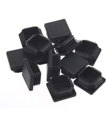 2 Inch Square Plastic Plug, End Caps for Tubing Pipe OD 2&quot; X 2&quot; (Not ID)... - £11.87 GBP
