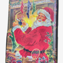 C R Gibson Christmas Cards St. Nick Glitter Betty Whiteaker Box of 15 - $17.24