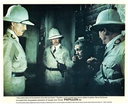Papillon 1973 Williams Smithers greets Steve McQueen in jail 8x10 inch photo - £7.76 GBP