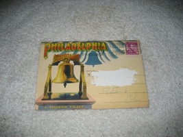 Philedelphia pennsylvania Souvenir picture Postcard Folder 1930s 18 pict... - £11.67 GBP