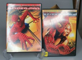 Spider-Man 1 and 2 (DVD, 2-Disc Set,) Widescreen - 2 Movie Lot - £4.65 GBP