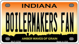 Boilermakers Fan Indiana Novelty Mini Metal License Plate Tag - $14.95