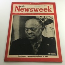 VTG Newsweek Magazine September 15 1947 - Dwight D. Eisenhower / Pacific - £30.37 GBP