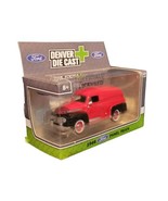 Denver Diecast 1948 Red Ford Panel Truck 1/48 Scale GR7 - £14.20 GBP