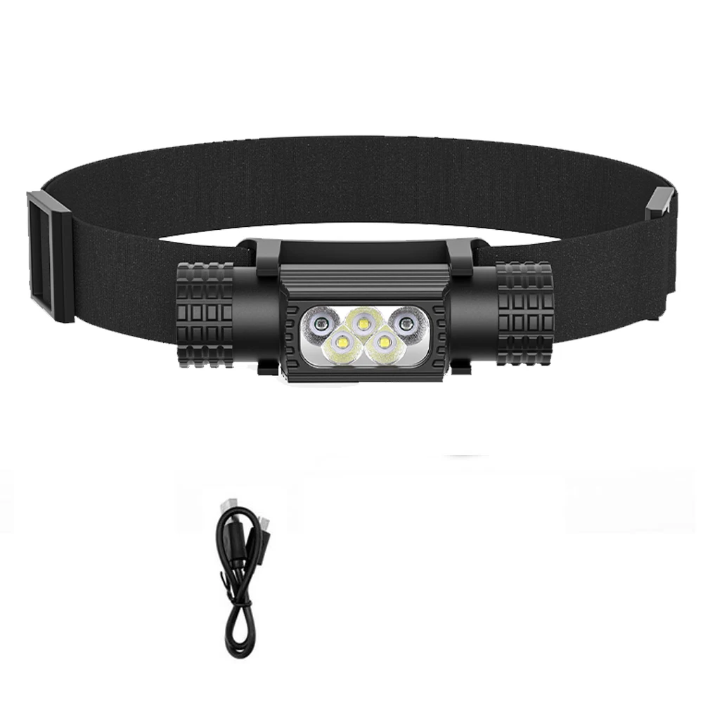 H05B Mini Headlamp XML-L2 U2 LED 18650 Headlight Red Green Purple UV Blue Yellow - $41.79