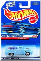 Hot Wheels - &#39;56 Ford Truck: 1999 First Editions #22/26 - Collector #927 *Blue* - £3.00 GBP