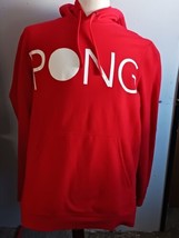 Tek Gear Ultrasoft Fleece Pong Red Hoodie Sweatshirt Size L Large - £23.73 GBP