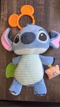 Disney Baby Stitch On The Go Activity Toddler Toy Plush Stuffed Animal 8” - $9.09 CAD