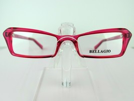 BELLAGIO B-178 (03) Cherry Crystal 46-18-135 mm Eyeglass Frame - £16.74 GBP