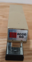 ACCO 30 UTS Heavy Duty Desktop Staplers Tan Vintage - £6.93 GBP