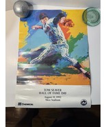 Tom Seaver HoF Day 8/11/92 at Shea stadium  poster 12 x 17 Leroy Neiman ... - €14,89 EUR