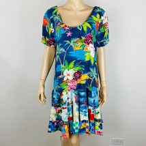 Jams World Artsy Whimsical Floral Tropical Hawaiian Women&#39;s Size L Hatti... - £212.30 GBP