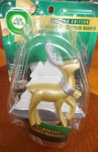 Air Wick Limited Edition Decor Clip  Scented Oil Warmer Christmas gold Reindeer - £6.92 GBP