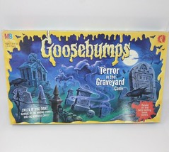 VINTAGE 1995 GOOSEBUMPS TERROR IN THE GRAVEYARD BOARD GAME MILTON BRADLE... - $75.05