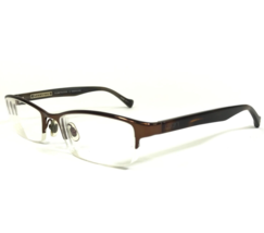 Lucky Brand Eyeglasses Frames FLEETWOOD Chocolate Tortoise Brown 53-18-130 - £14.54 GBP