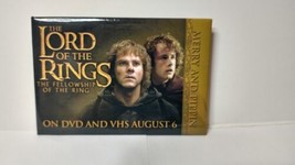 Lord of the Rings Two Towers Merry &amp; Pippin Promo Button Pin Tolkien Mov... - $6.99