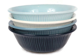Koov  Set of 4 Multicolor Porcelain Cereal Soup Bowl Set Iped Series - £38.16 GBP