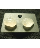 Oregon Agate earrings which are translucent with a yellow Hue - £11.73 GBP